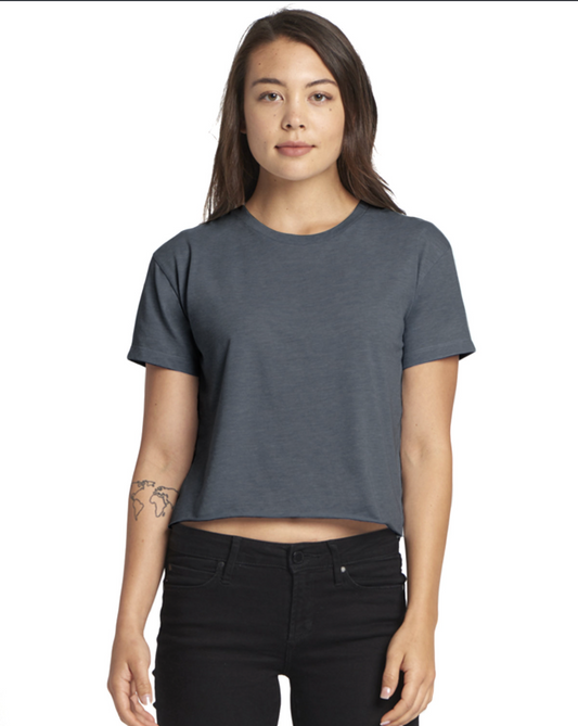 Raw Crop Top Tee