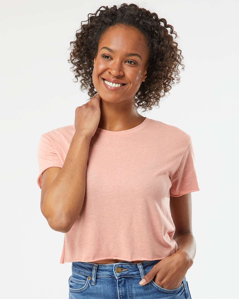 Raw Crop Top Tee