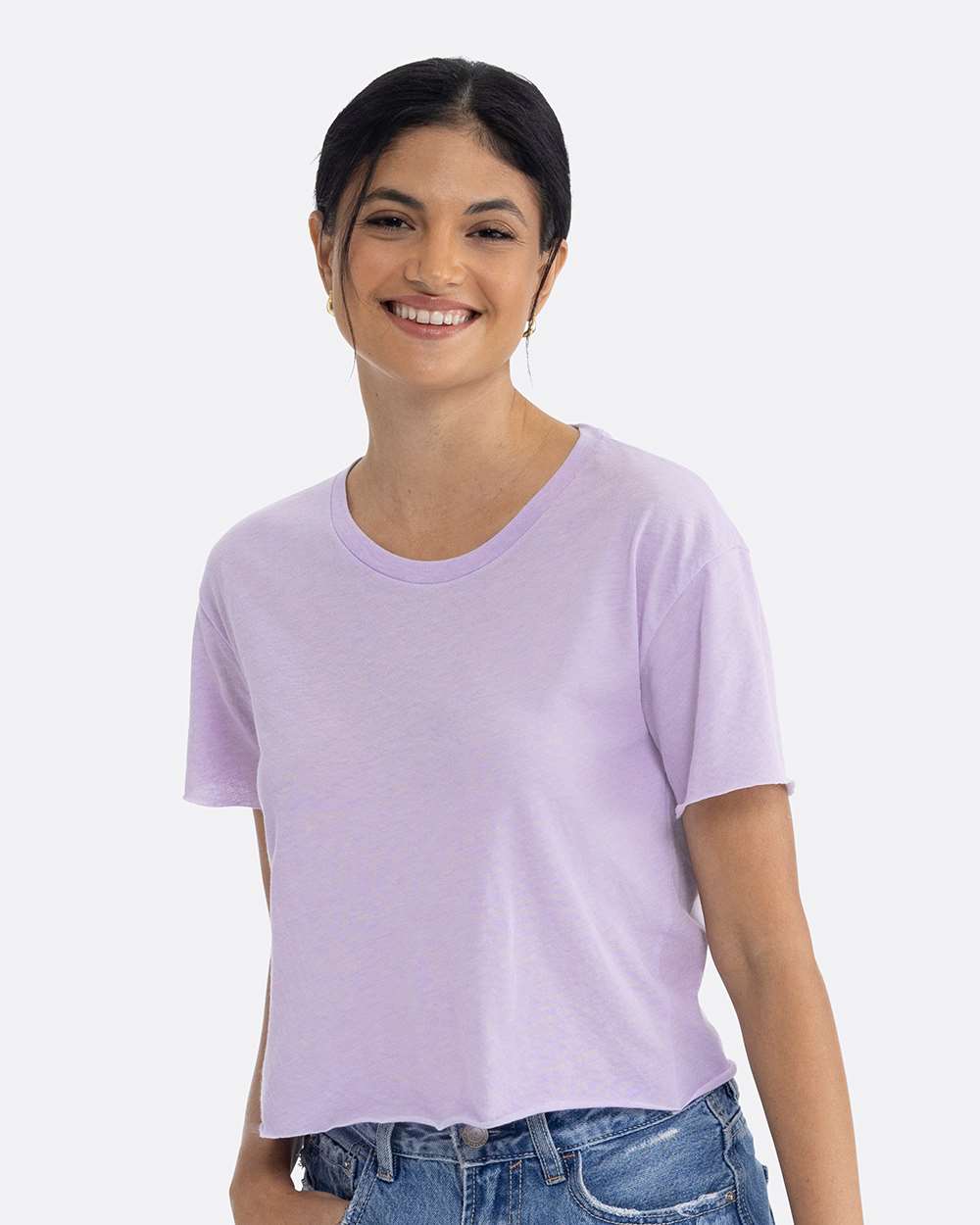 Raw Crop Top Tee