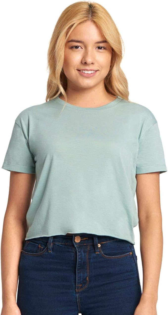 Raw Crop Top Tee
