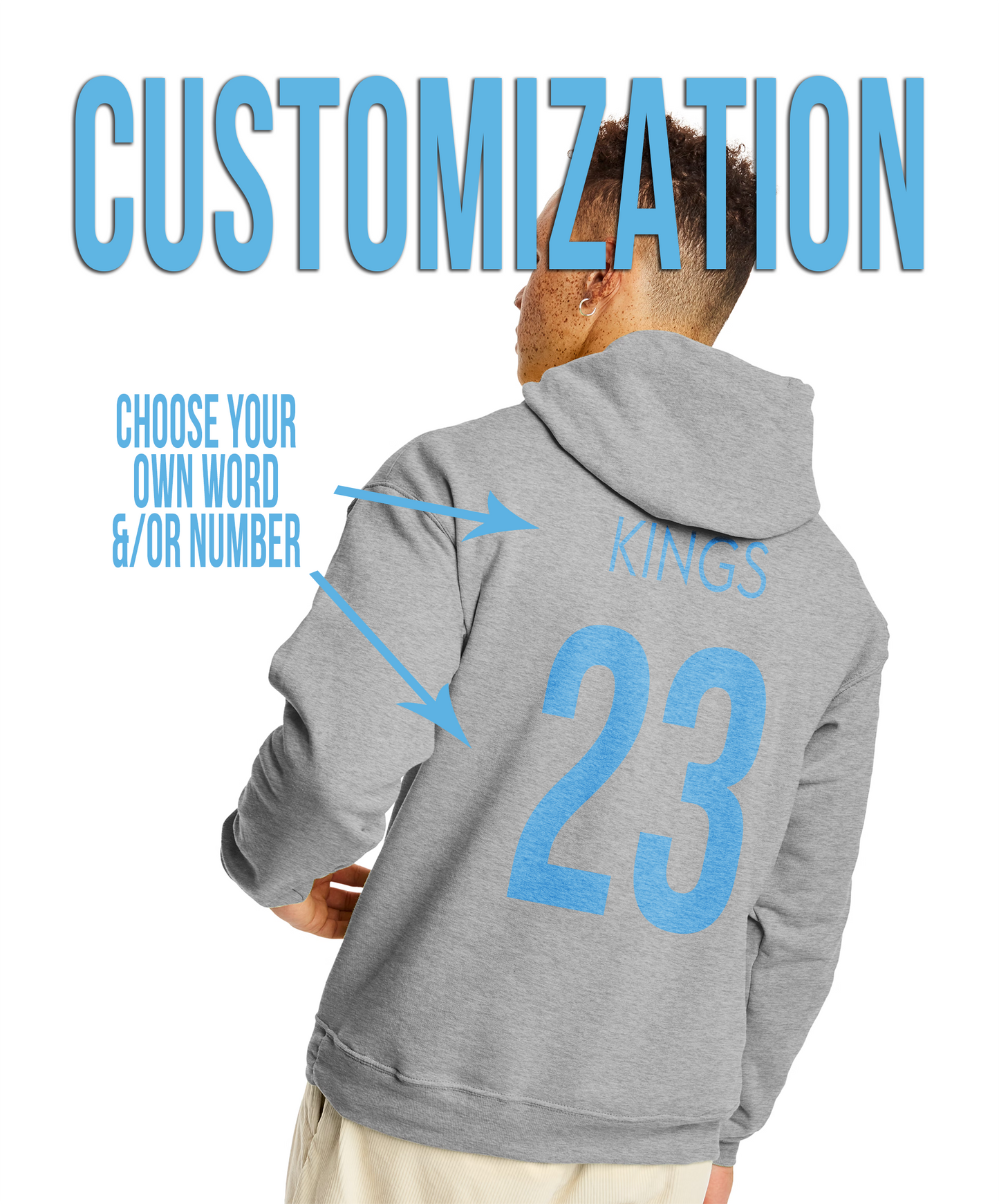 IBH Customization Add-On (For Performance Tees & 50/50 Hoodie ONLY)