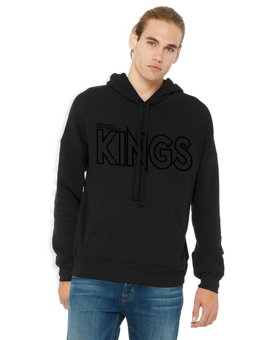 IBH Unisex Monochrome Fleece Hoodie